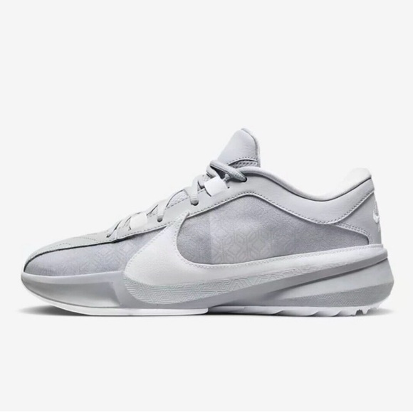 Nike Other - NEW Men's Size 14 Nike Zoom Freak 5 TB Wolf Grey White Basketball Giannis Shoes